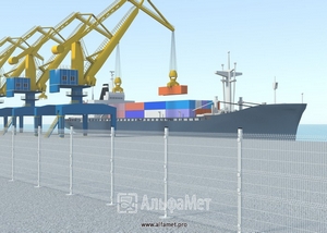 2D ограждения для морских и речных портов в Саратове