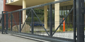 Ворота откатные для 2D и 3D ограждений в Саратове